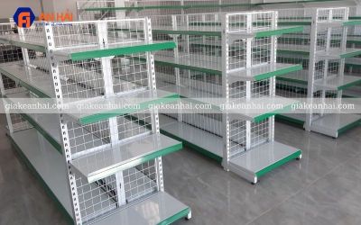 Kệ si&ecirc;u thị lưng lưới ở Kh&aacute;nh H&ograve;a | B&aacute;o gi&aacute; mới nhất, mẫu m&atilde; đa dạng