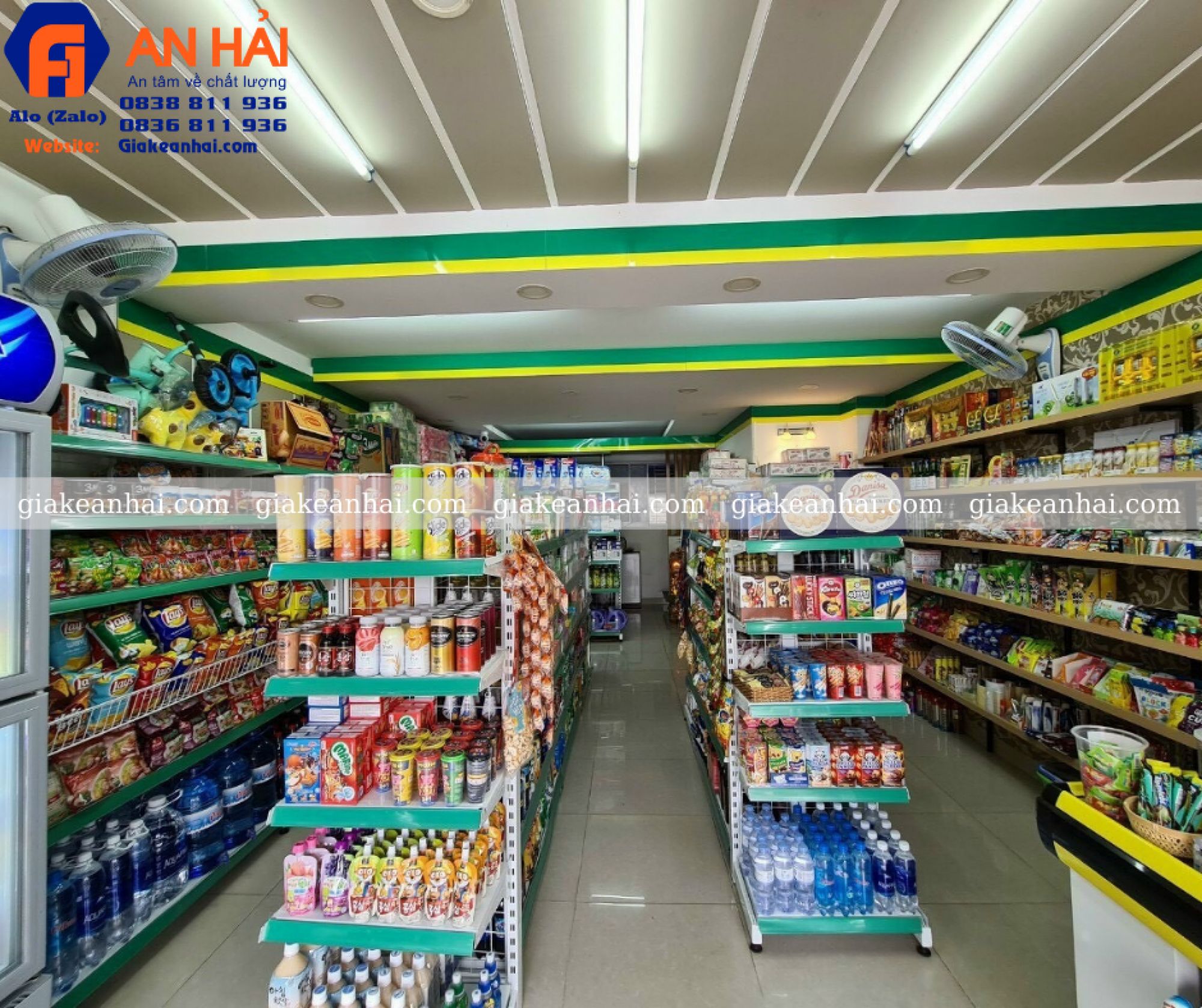 Kệ siêu thị ở Phan Rang giá rẻ chất lượng cao dành cho cửa hàng siêu thị, tạp hóa