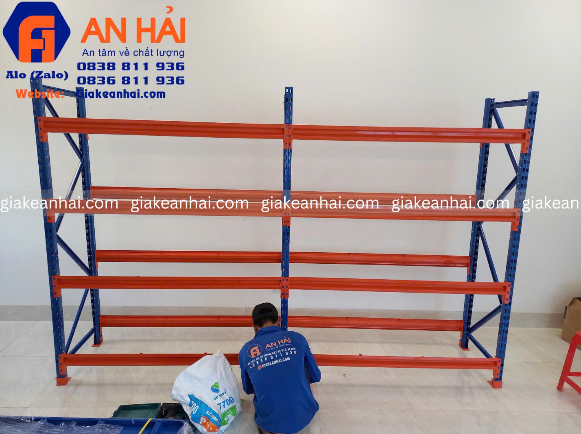 Kệ kho hàng tại Tuy Hòa, Phú Yên bền chắc, giá tốt, lắp đặt tận nơi