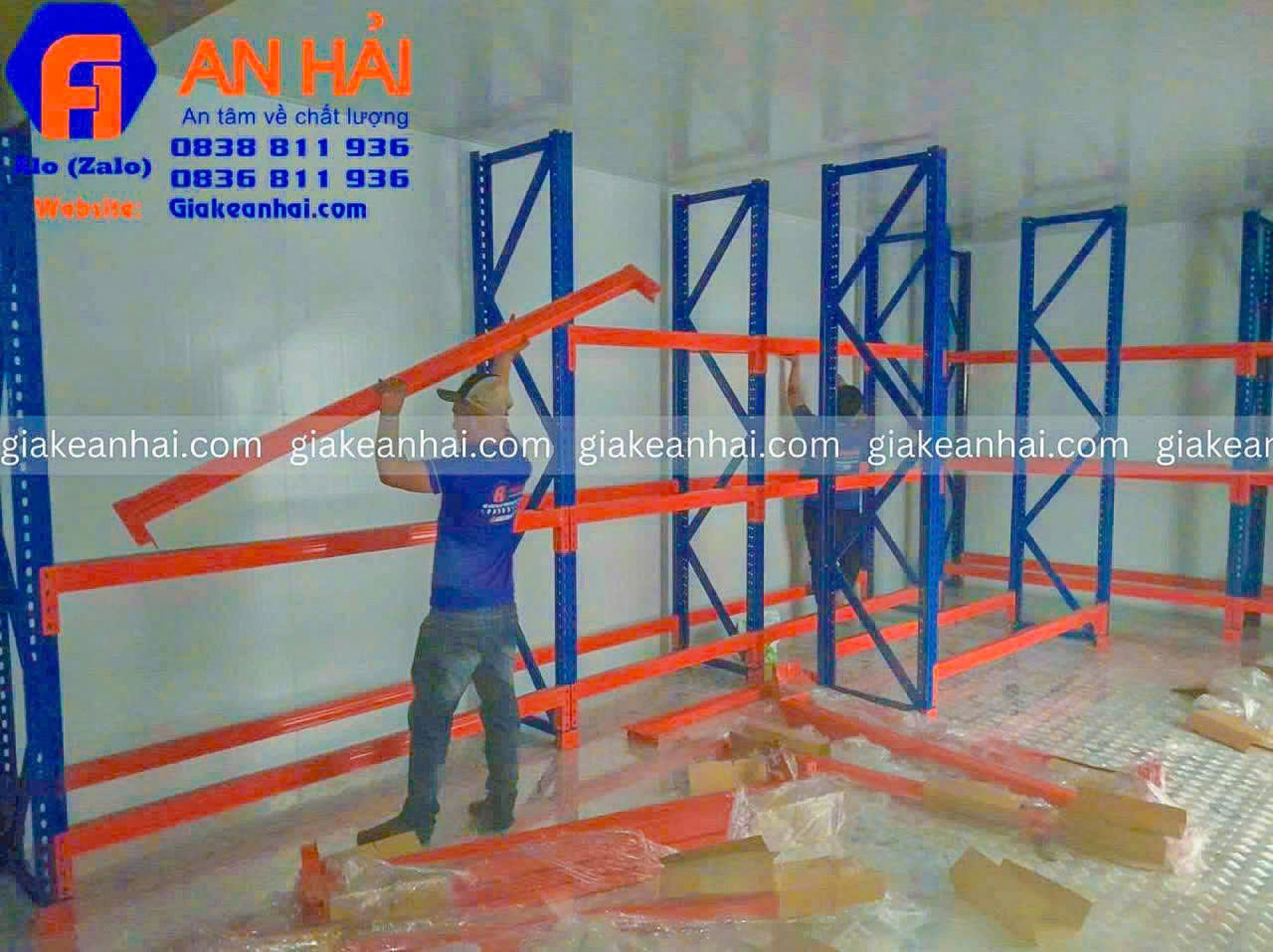 Dự án An Hải lắp kê trung tải cho Công Ty INDOGUNA VINA