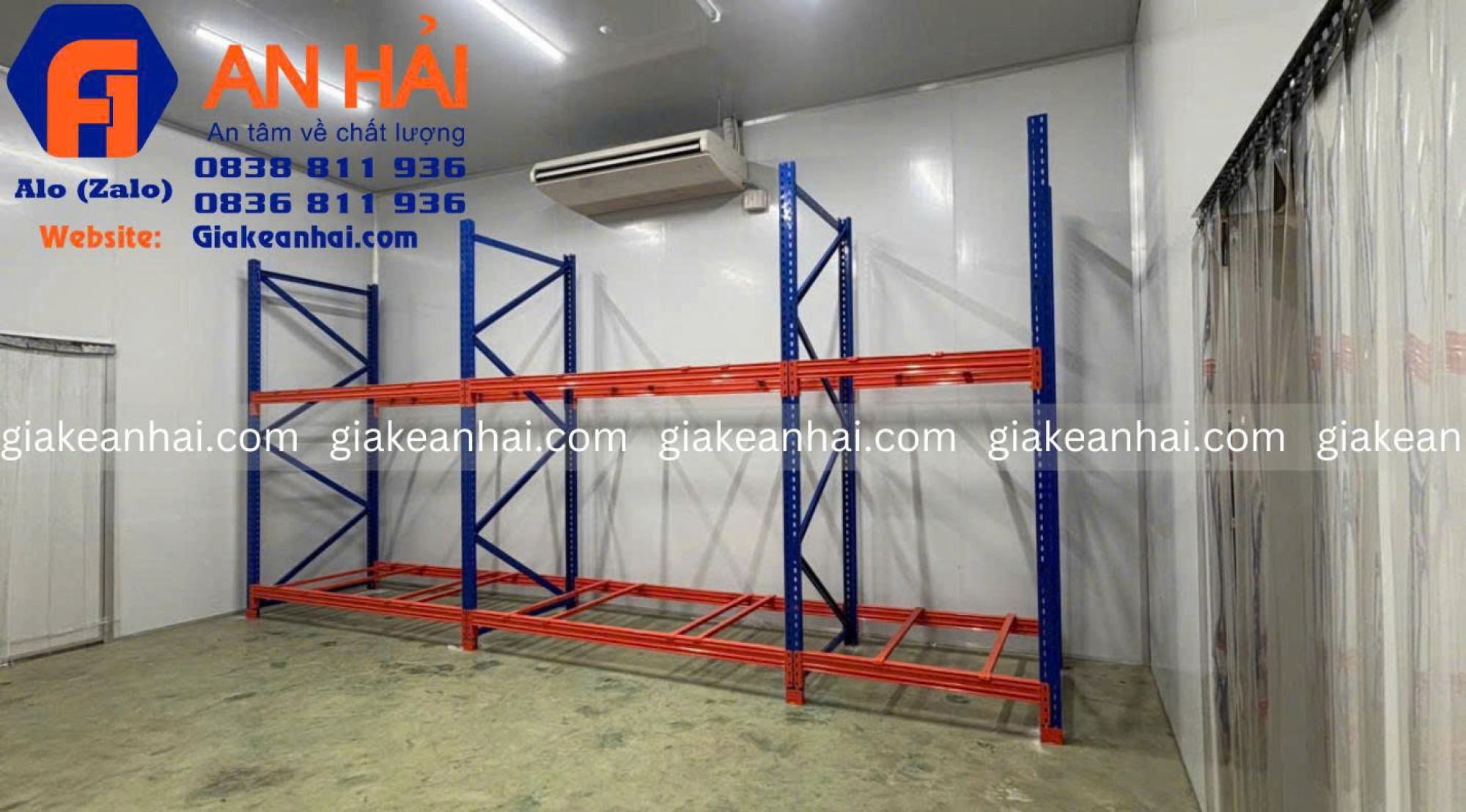 Dự &aacute;n An Hải lắp kệ hạng nặng cho C&ocirc;ng Ty TR&Agrave; &amp; C&Agrave; PH&Ecirc; VIỆT NAM